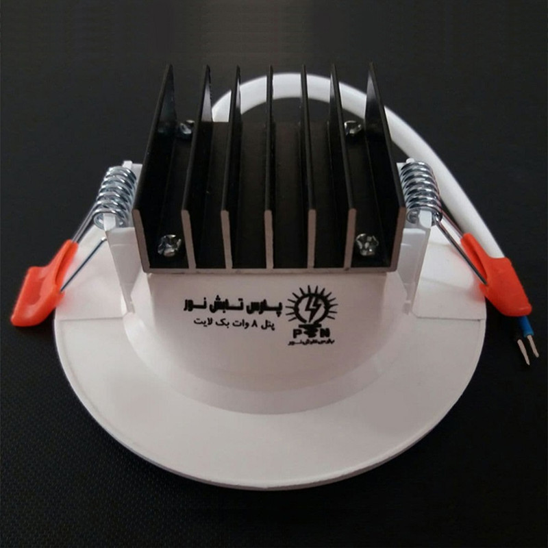 پنل هالوژن بک لایت 8 وات تارادیس مدل توکار کد PTN-208 بسته 10 عددی