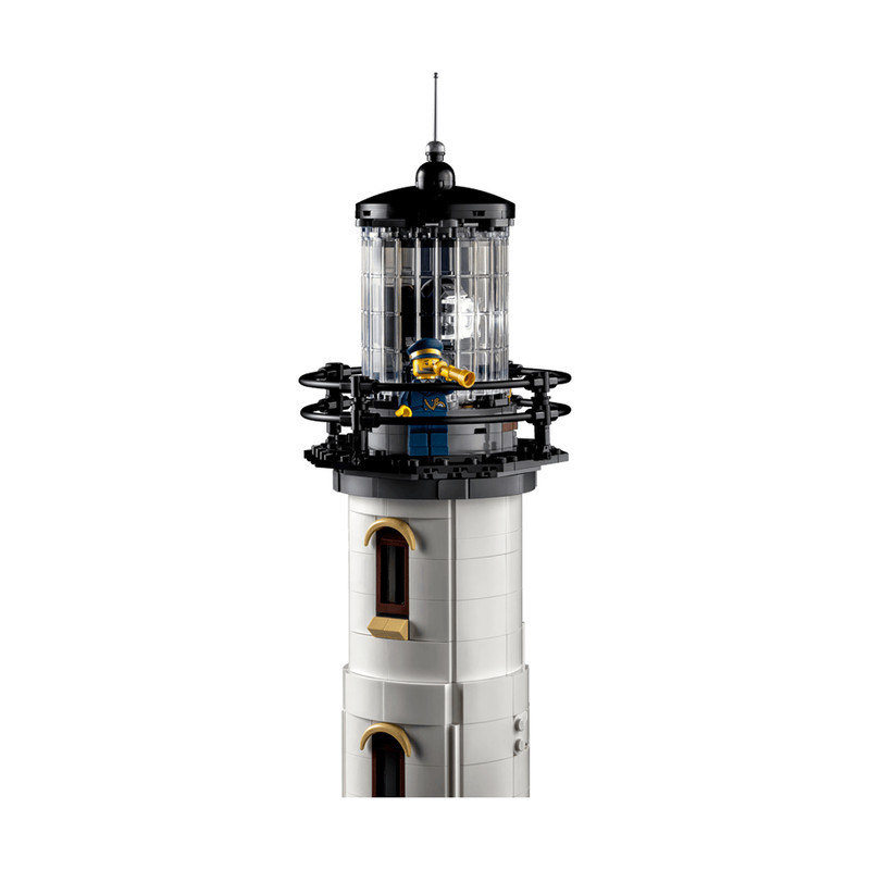 لگو 2065 تکه سری Ideas مدل Motorized Lighthouse کد 21335