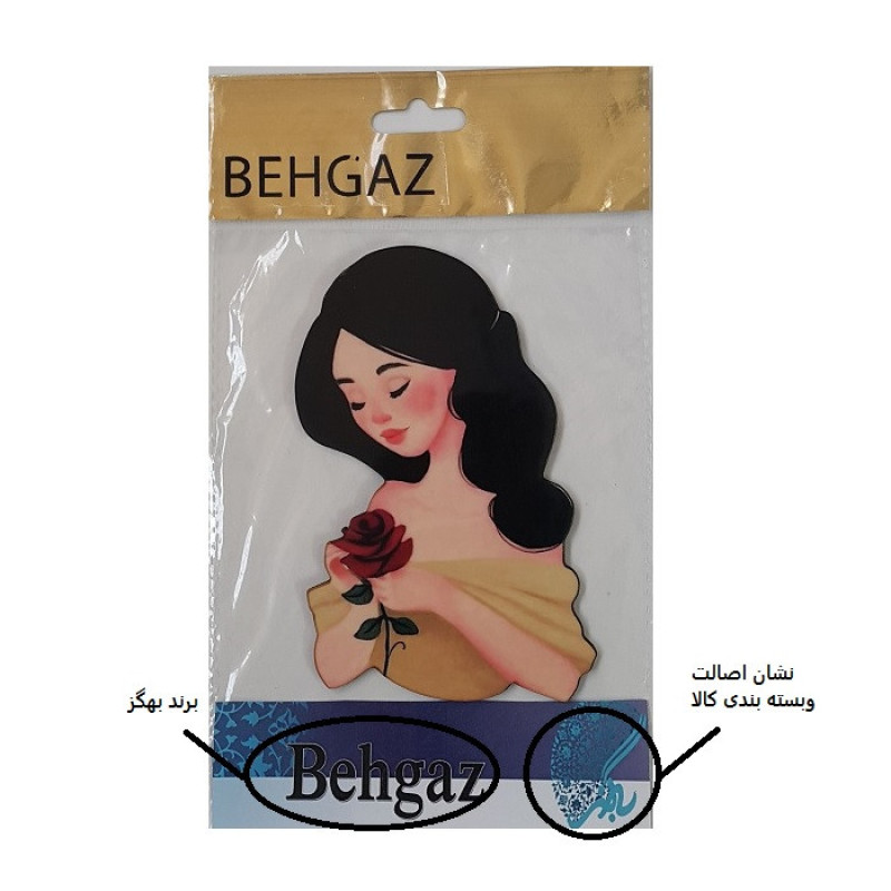 تاپر تزیین کیک به گز مدل فرشته زمینی