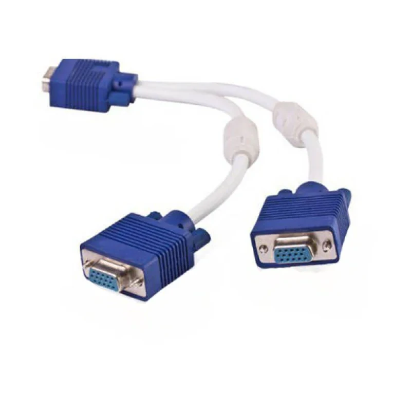 کابل 1 به 2 VGA کد 012 طول 0.3 متر