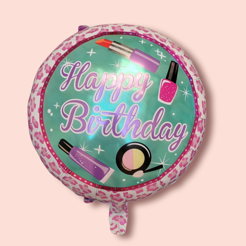 بادکنک فویلی طرح Happy Birthday
