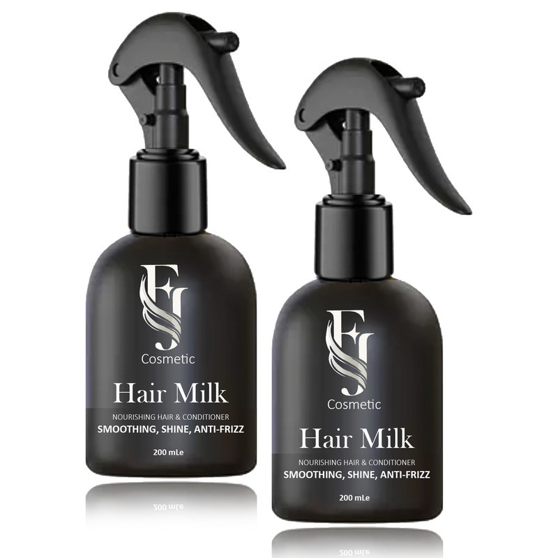 اسپری صاف کننده و ضد وز مو افجه مدل HAIR MILK02 حجم 200 میلی لیتر مجموعه 2 عددی