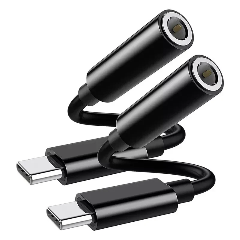 کابل تبدیل USB-C به AUX مدل Pro-Gamera کد 2022 بسته دو عددی