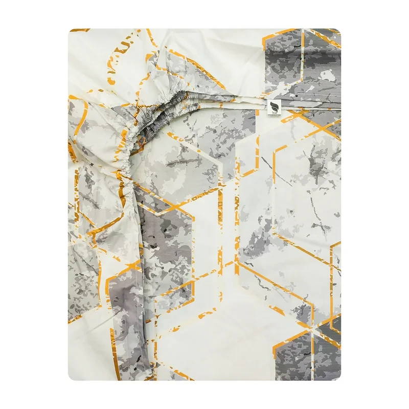 ملحفه آدنو مدل مرمر کد CH149 دونفره سایز 160x200 سانتی متر