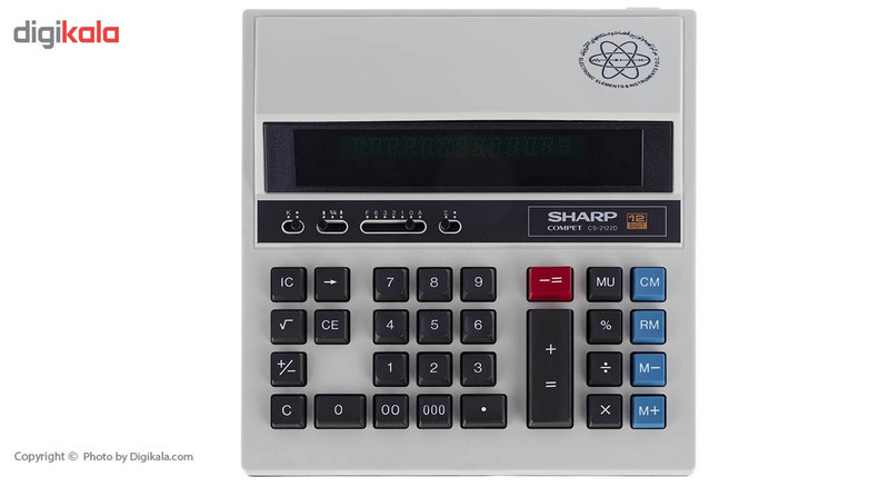 ماشین حساب شارپ ژاپنی مدل CS-2122D