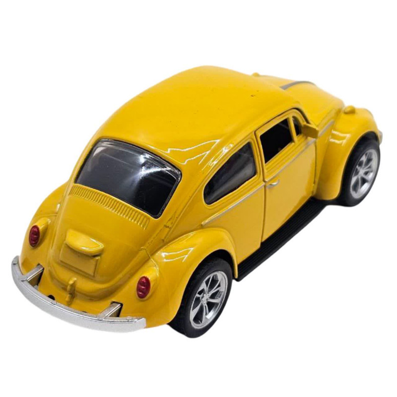 ماشین بازی ناب سل مدل فولکس بیتل کلاسیک کلکسیونی فلزی عقب کش کد Volkswagen Classical Beetle