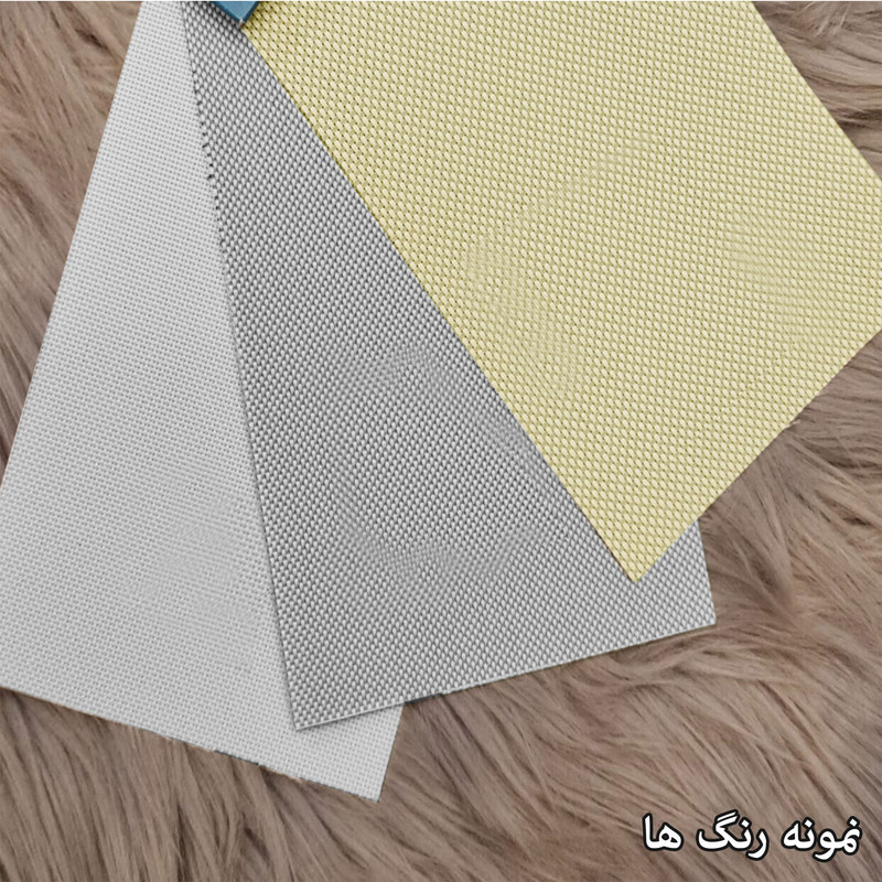 پرده شید برقی زیو مدل اسکرین سایز 150×300 سانتی‌ متر
