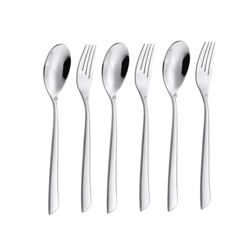 سرویس قاشق و چنگال 6 پارچه جی فی نی مدل T90