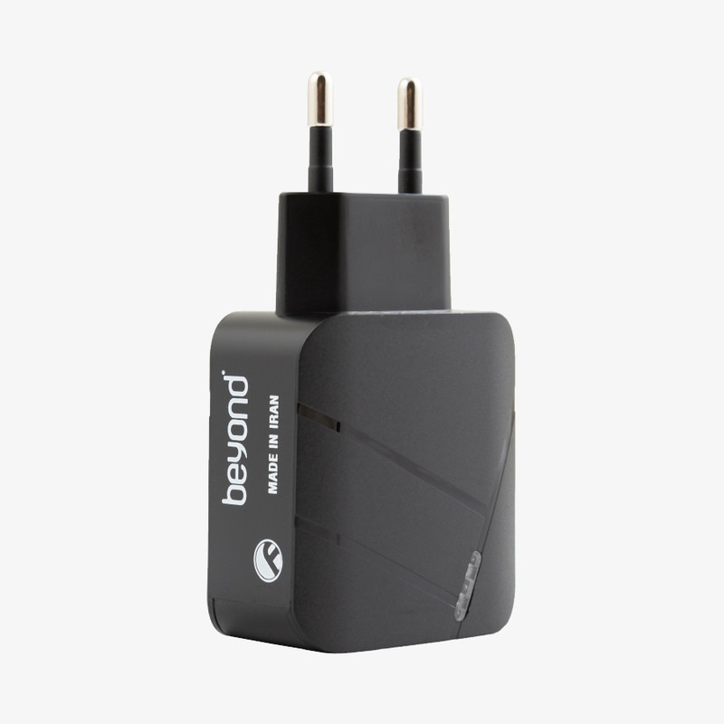 شارژر دیواری 20 وات 2 پورت بیاند مدل BA-257