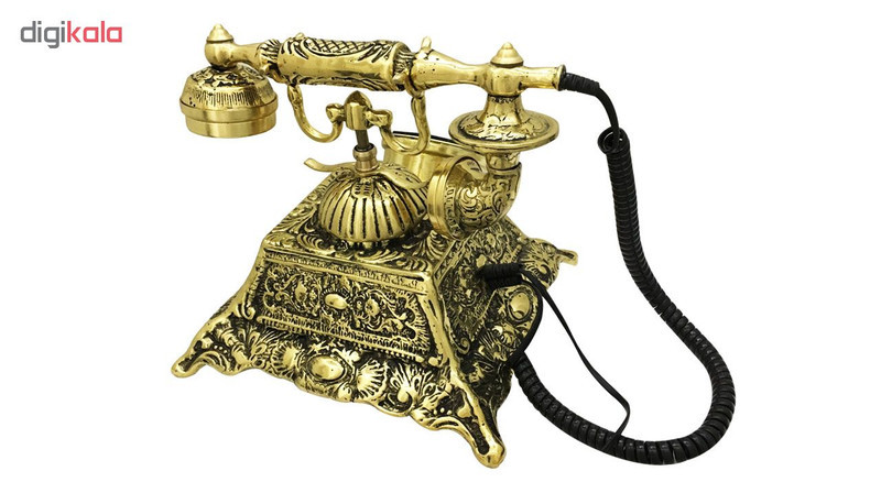 تلفن کلاسیک برنجی کد 01
