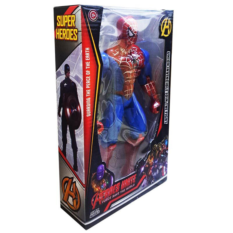اکشن فیگور طرح مرد عنکبوتی مدل spiderman heroes 499 ارتفاع 25 سانتی‌متر