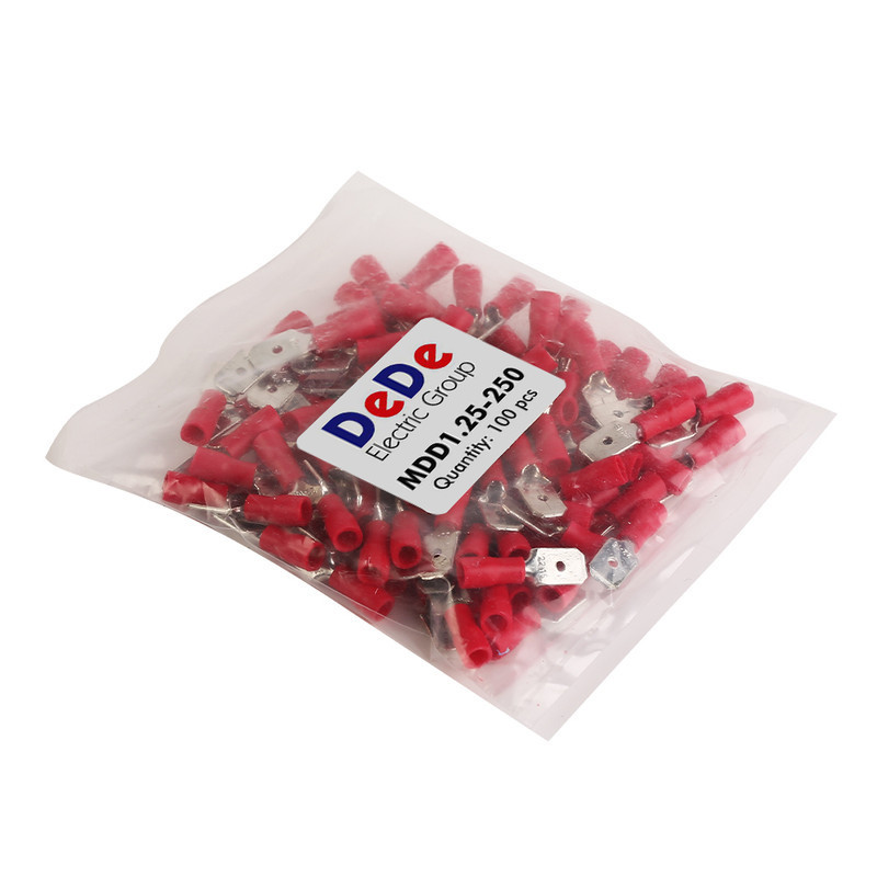 سرسیم ده ده الکتریک گروپ مدل نری و مادگی مدل FDFD1.25-250 ، MDD1.25-250 بسته 40 عددی