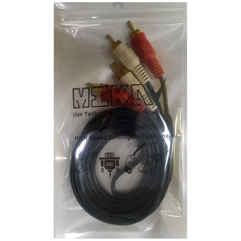 کابل 2 به 2 RCA مکا مدل MRAC طول 1.5 متر