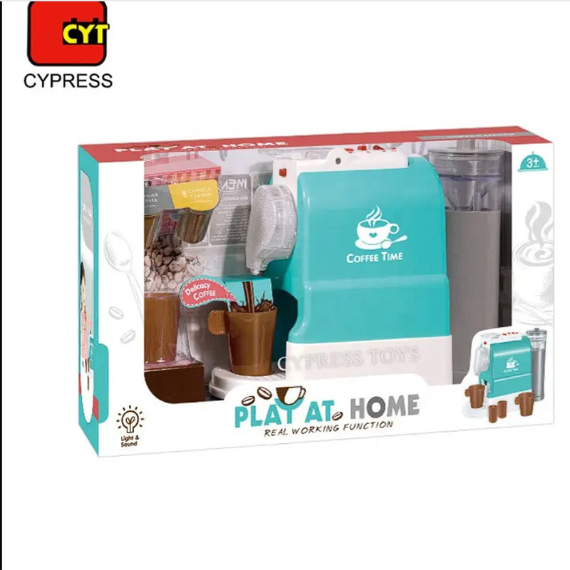 اسباب بازی مدل قهوه ساز طرح چراغدار موزیکال کد QF2906G