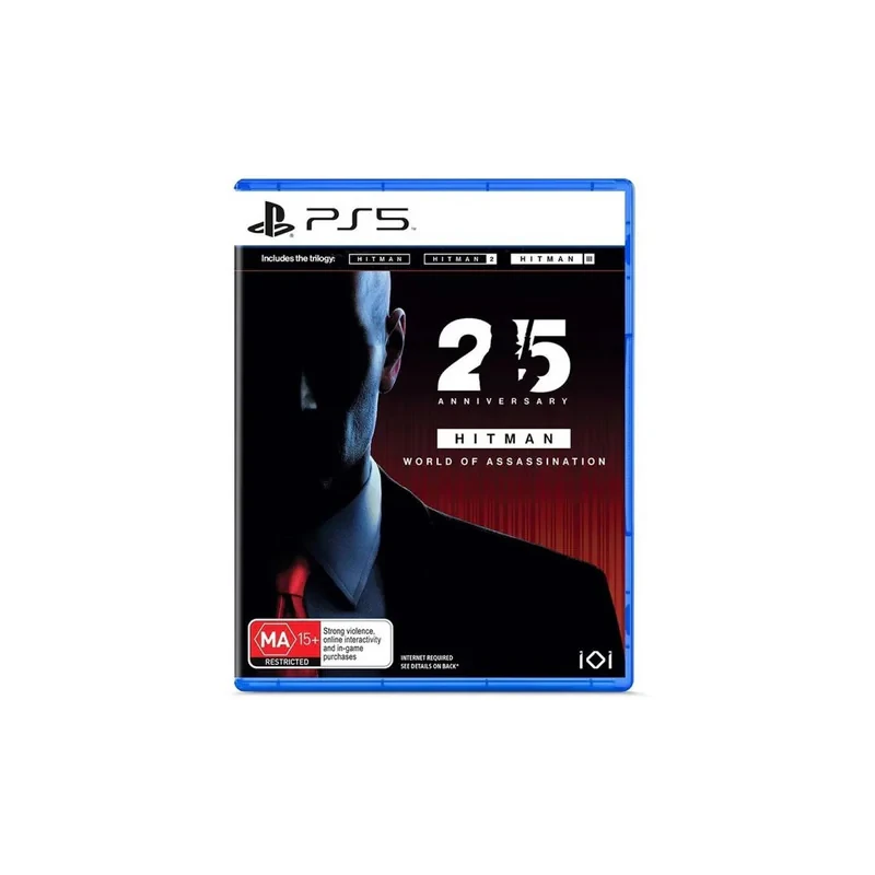 بازی HITMAN WORLD OF ASSASSINATION 25 ANNIVERSARY مخصوص PS5 نسخه LIMITED EDITION