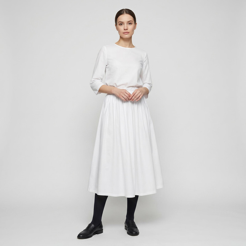 دامن چین‌دار زنانه مدل 8069