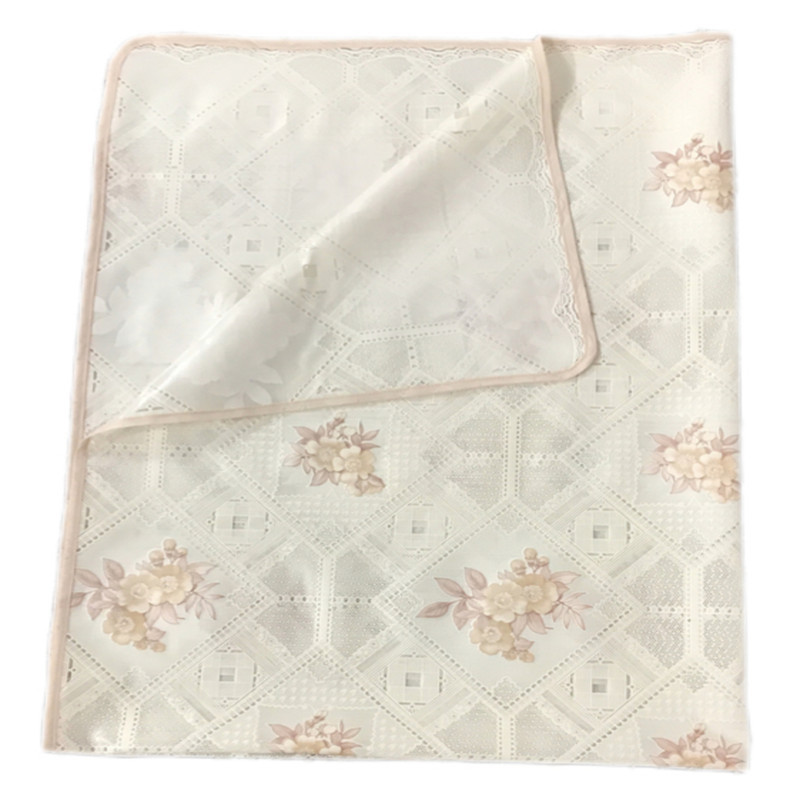سفره 14 نفره مدل رویال طرح گیپور سایز 300×140 سانتی متر