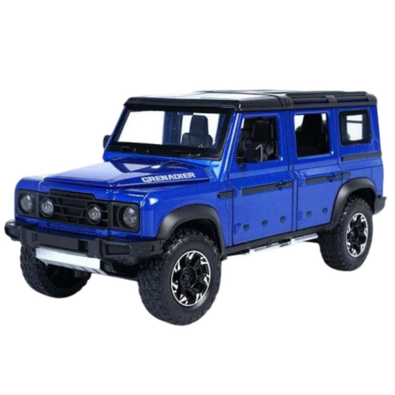 ماکت ماشین ناب سل مدل لندروور پاژن آفرود دودزا فلزی موزیکال چراغدار عقب کش کد Land Rover Offroad Pageant Smoked Metal Musical Lighted