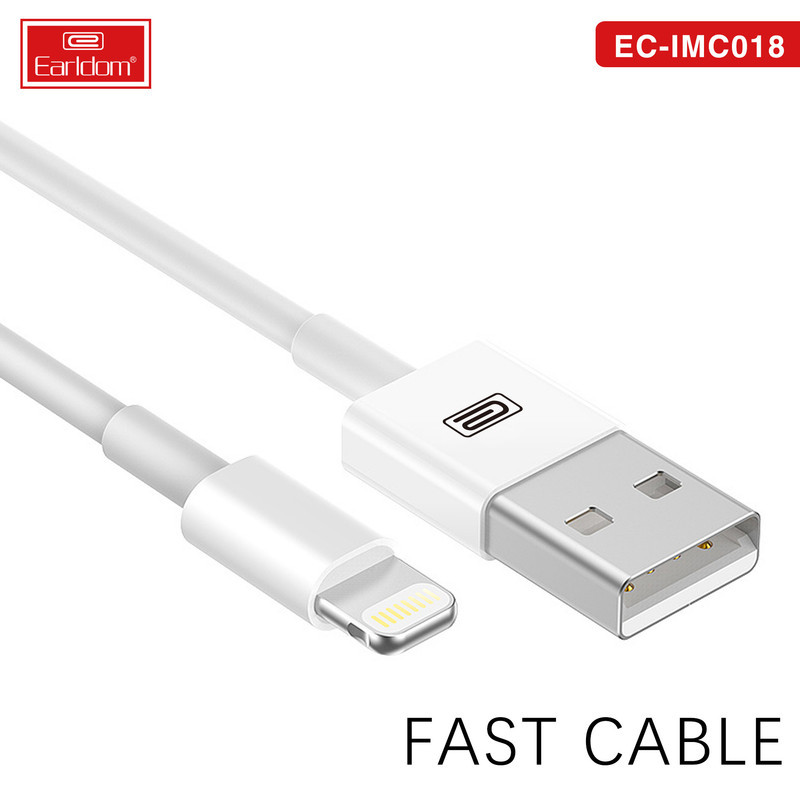کابل تبدیل USB به USB-C  MicroUSB  لایتنینگ ارلدام مدل EC-IMC018 طول 1.2 متر