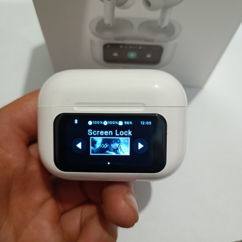 هدفون بلوتوثی مدل Airpods pro Touch screen ancenc ا12