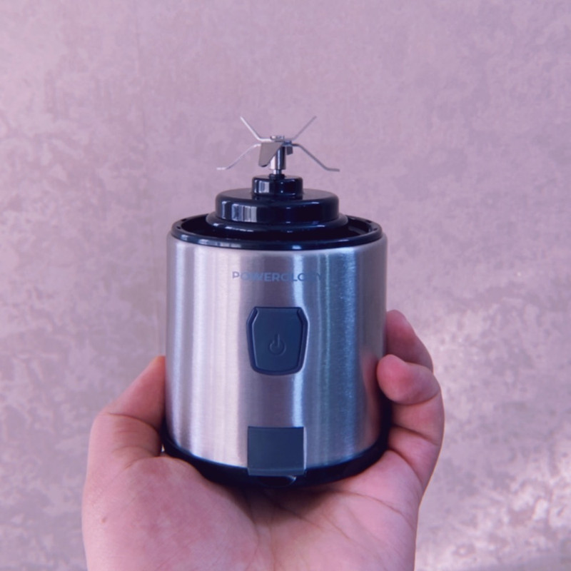 شیکر شارژی پاورولوجی مدل 126W Portable گنجایش 450 میلی لیتر