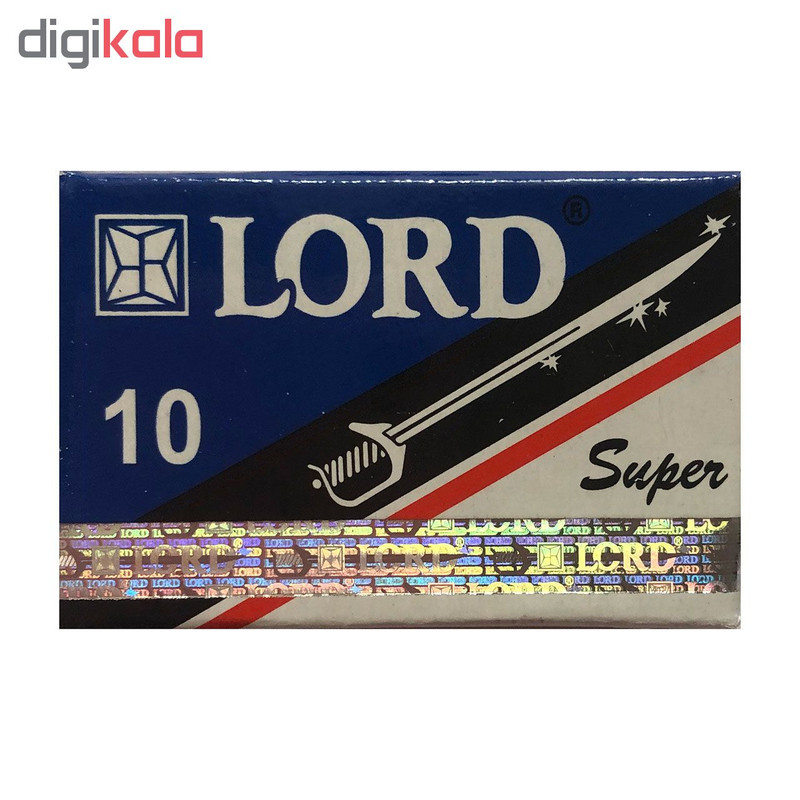 تیغ یدک سنتی لرد مدل Super بسته 10 عددی