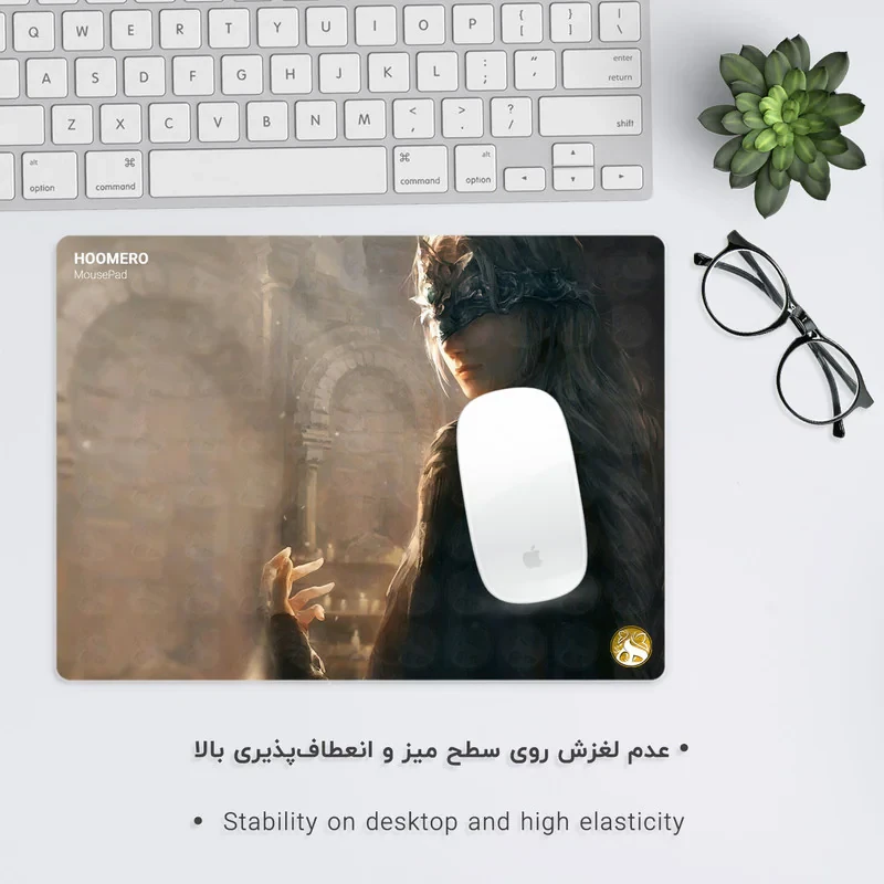 ماوس پد هومرو مدل A6491 طرح بازی دارک سولز
