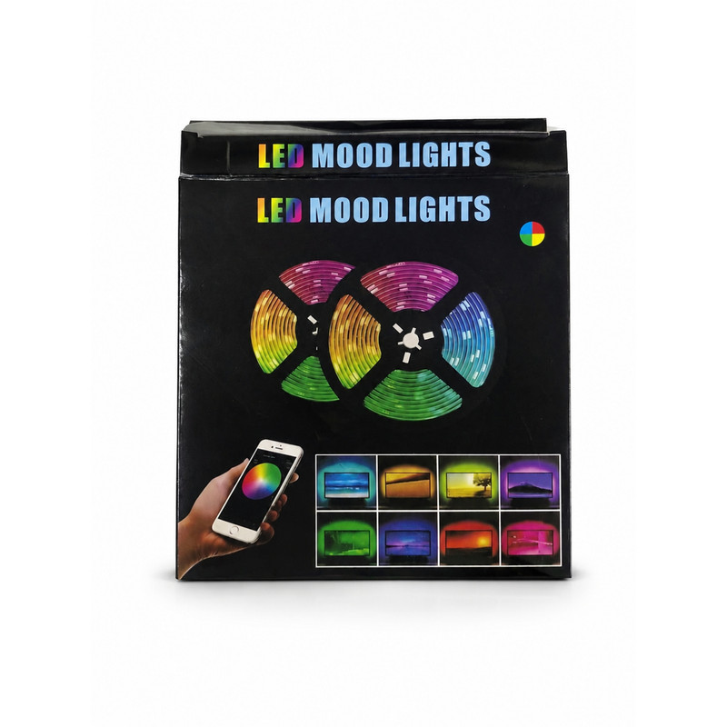 ریسه ال ای دی مدل فول کالر هوشمند بلوتوثی کد RGB IC usb 5v طول 5 متر