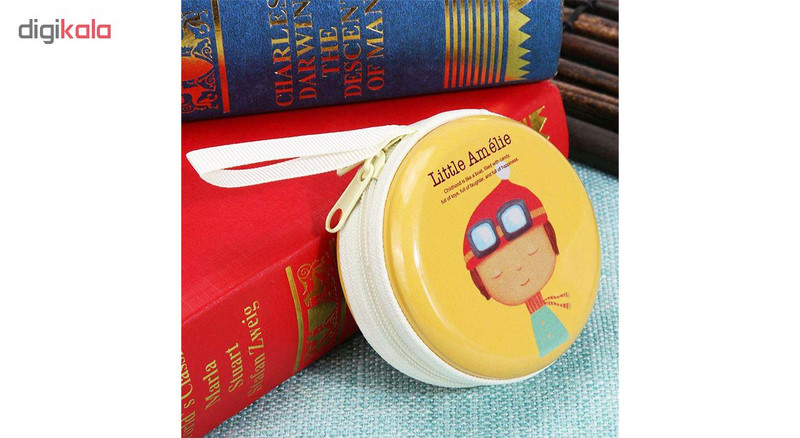 کیف هندزفری مدل LA02 طرح Little Amelie