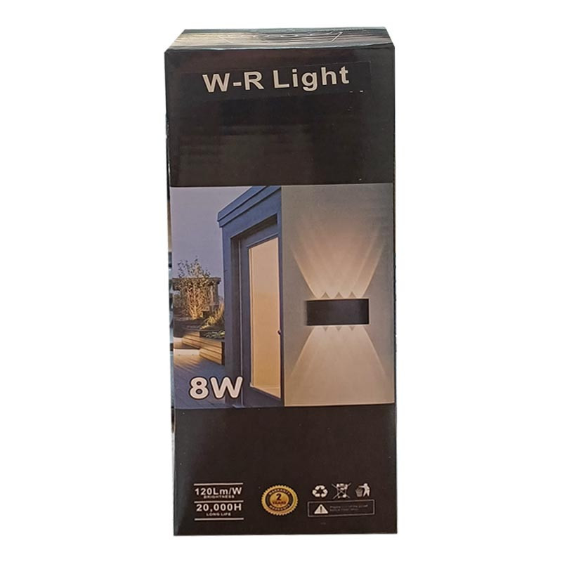 دیوارکوب 8 وات مدل 8W-R LIGHT