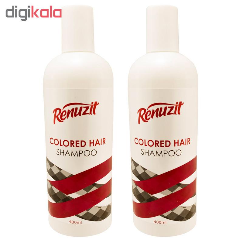 شامپو مو رینو زیت مدل COLORED HAIR حجم 400 میلی لیتر مجموعه 2 عددی