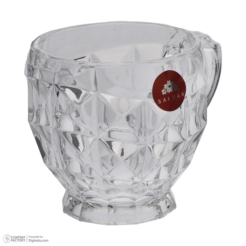 فنجان ساکورا مدل آکوا SK17800400W بسته 6 عددی