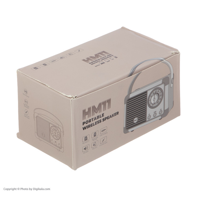 اسپیکر بلوتوثی قابل حمل مدل HM11