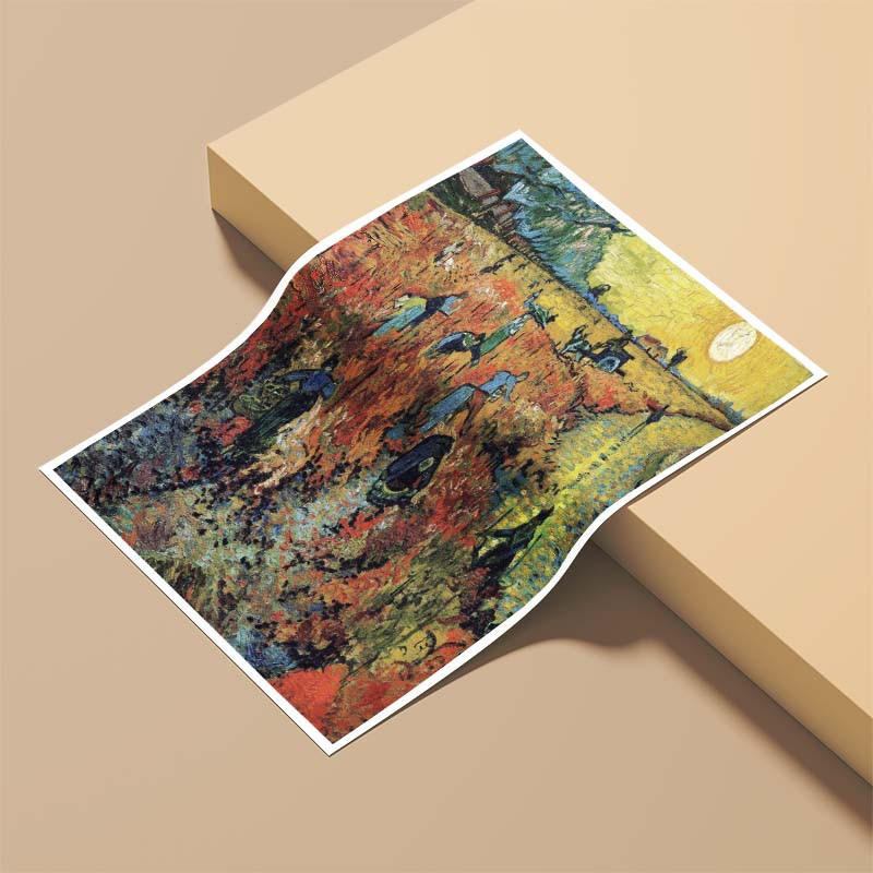 پوستر کارنيکا طرح نقاشی‌های ون‌گوگ Van Gogh Paintings کد 21265 مجموعه 8 عددی