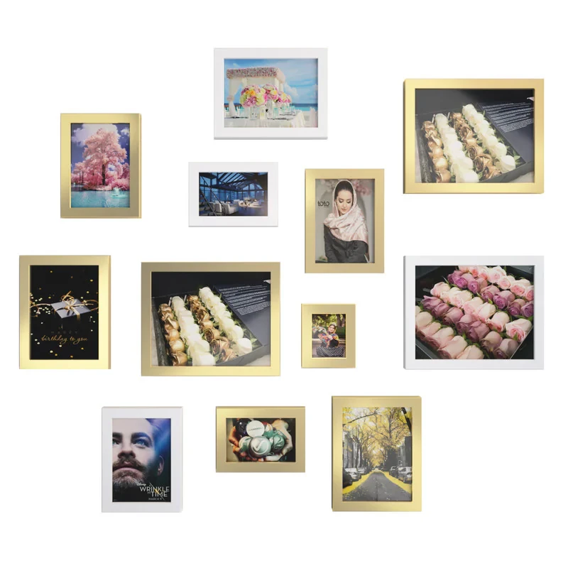 قاب عکس AVZ مدل GOLD مجموعه 12 عددی