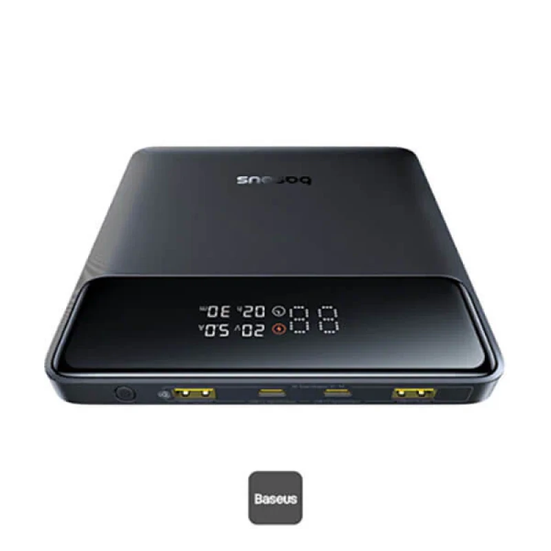 پاوربانک 100 وات باسئوس مدل Blade H1 P10021604123-00 ظرفیت 20000 میلی آمپر ساعت
