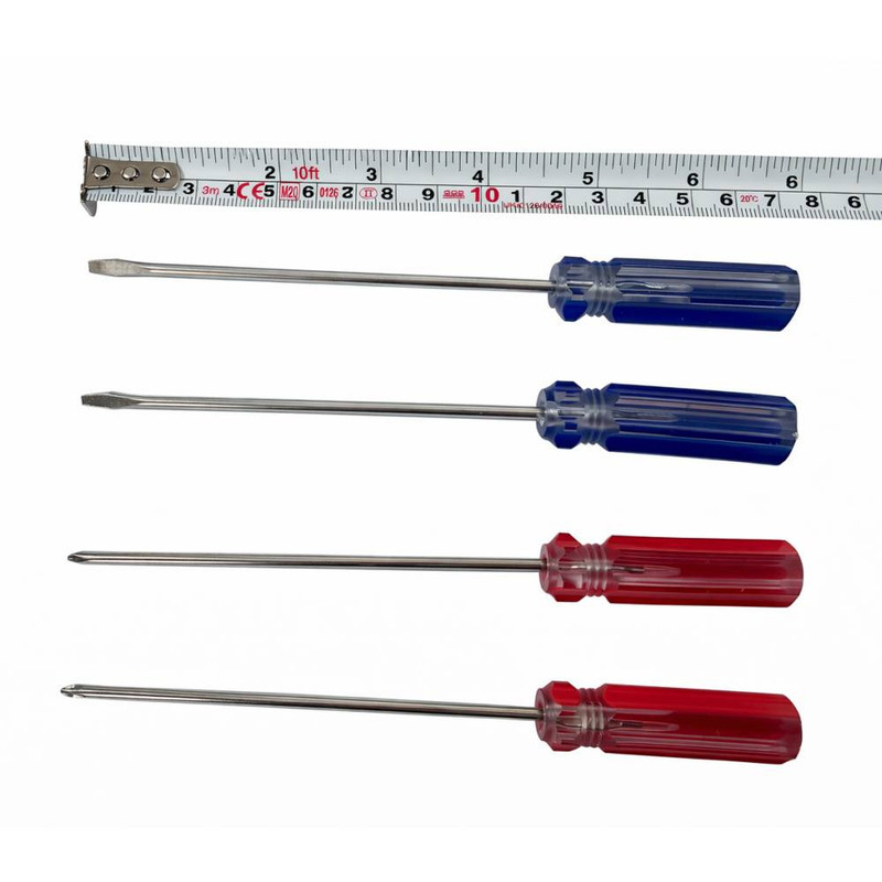 پیچ‌گوشتی دوسو و چهارسو مدل ST-2602-04 بسته 4 عددی