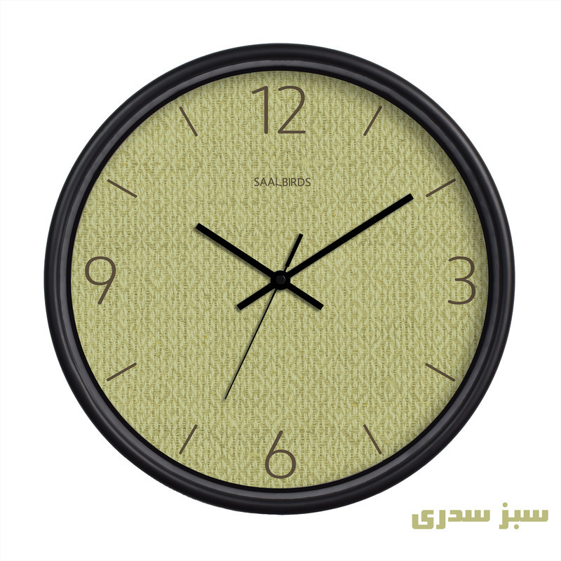 ساعت دیواری سال بردز طرح مدرن مدل CW-560