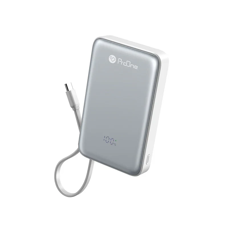 پاوربانک بی‌سیم 22.5 وات پرووان مدل POWER CORE PPB5123 ظرفیت 10000 میلی‌آمپرساعت