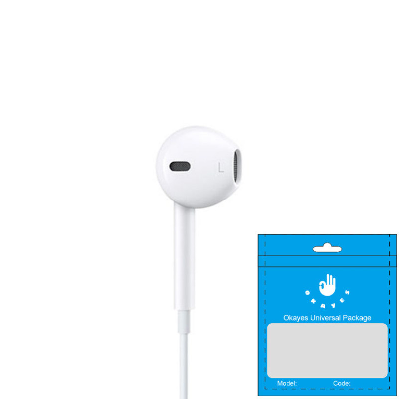 هندزفری مدل اکی یس OK-USBC1516 با نویز کنسلینگ میکروفون (ENC)، اتصال از طریق USB Type-C