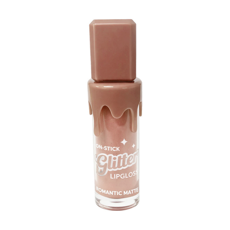 رژ لب مایع اکلیلی رومانتیک میت مدل Glitter شماره 171