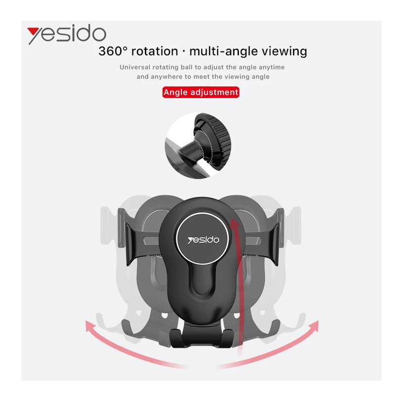 پایه نگهدارنده گوشی موبایل یسیدو مدل Gravity Car Holder