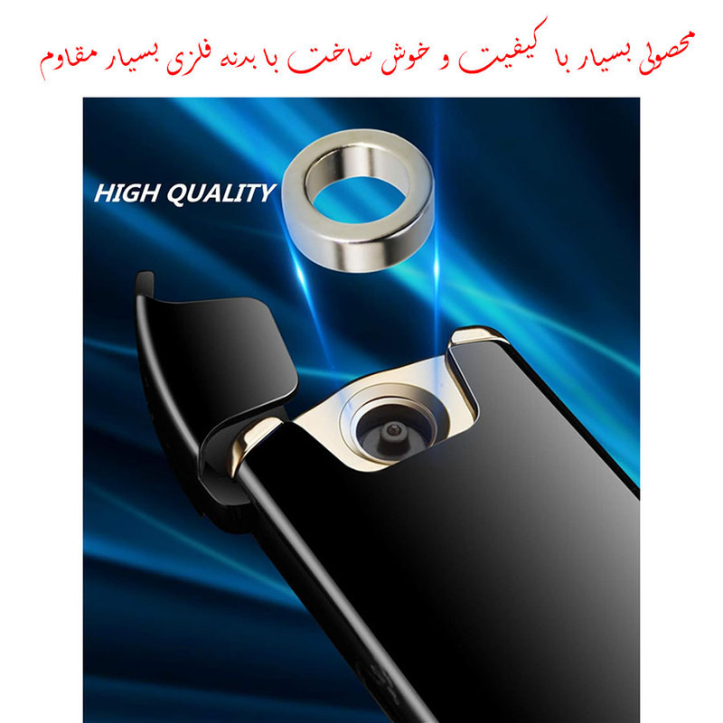فندک مدل صاعقه ای برقی چرخشی طرح مانیتور دار