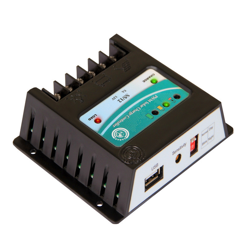 شارژ کنترلر خورشیدی ساباد مدل PWM S512
