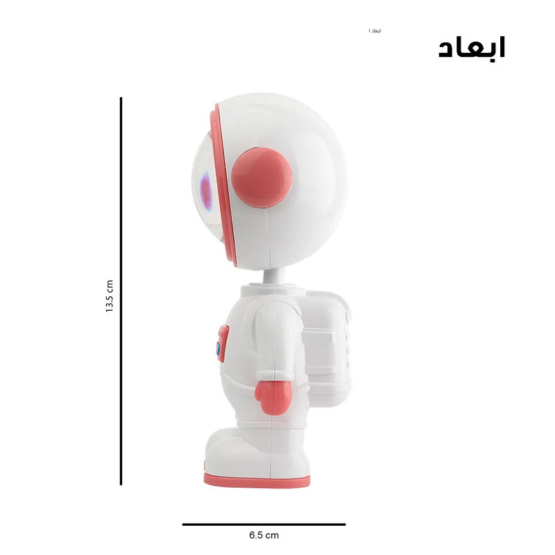 چراغ رومیزی شارژی مدل فضانورد کد SM8106