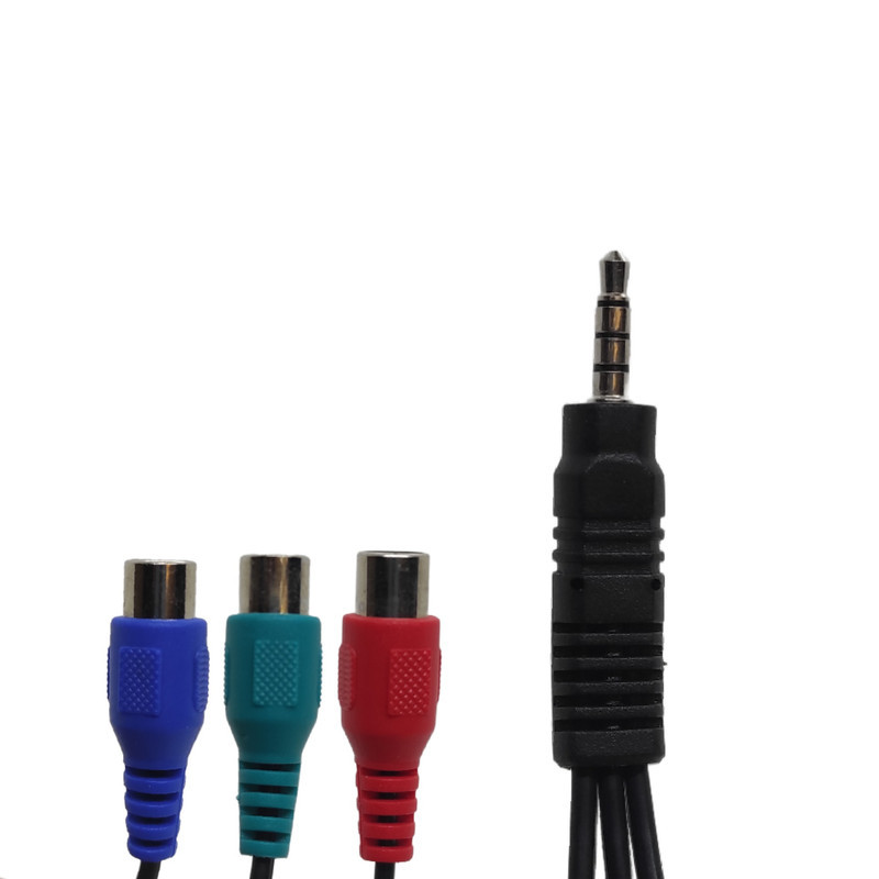 کابل تبدیل AUX به RCA مدل EG طول 0.1 متر