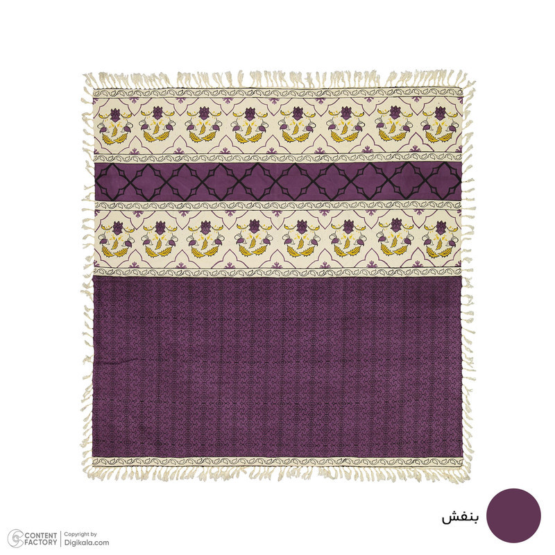 رومیزی بومی مدل 008 سایز 100x96 سانتی‌متر