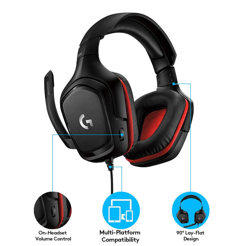 هدست مخصوص بازی لاجیتک مدل G331