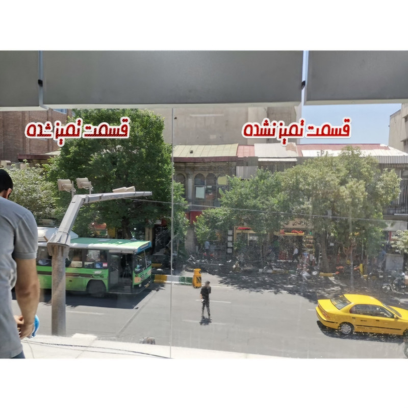 شیشه پاک کن مغناطیسی مدل تک جداره MM3-8