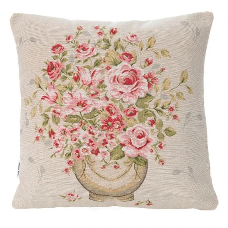 کاور کوسن انگلیش هوم مدل Rose Bouquet